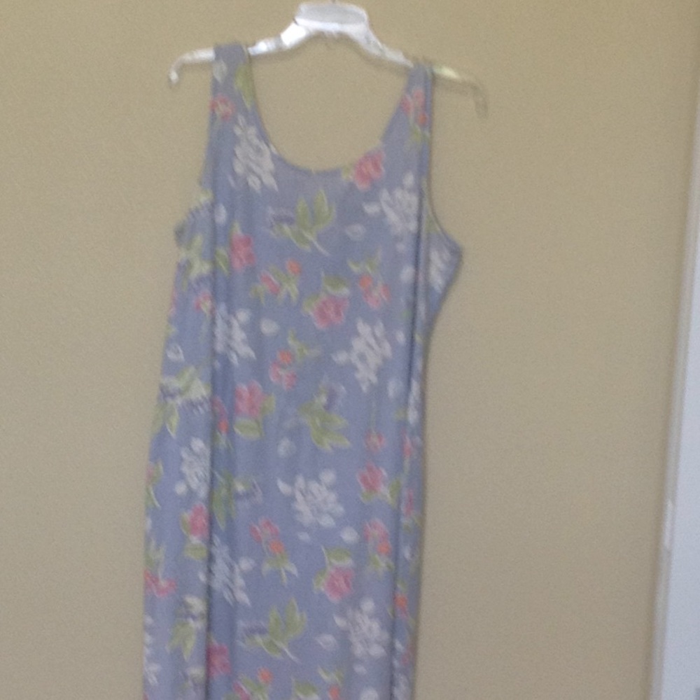 Linen/cotton dress